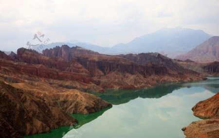 李家峡库区图片