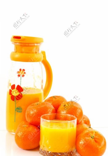桔子汁图片