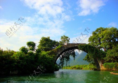 桂林绿桥图片