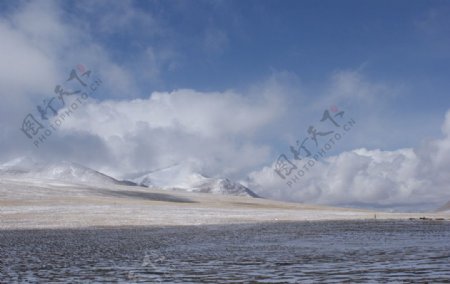 新疆昆仑山冰达坂图片
