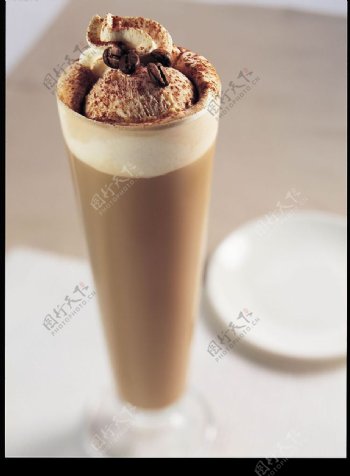 法式冰咖啡图片