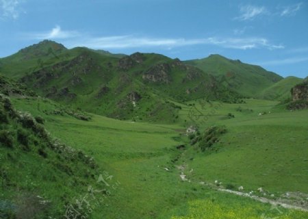 青海拉脊山图片
