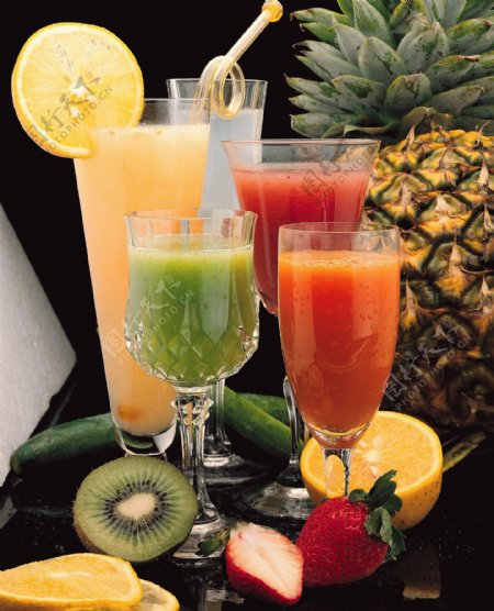 水果饮料图片