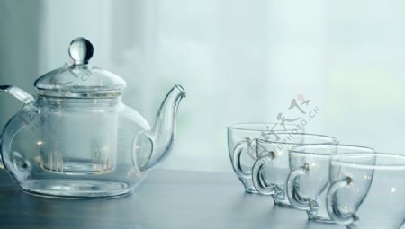 玻璃茶具套装图片