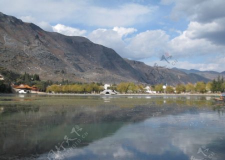 银乡山水情图片