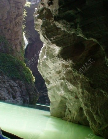 濯水古镇狭口风景图片