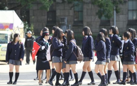 日本中学生图片