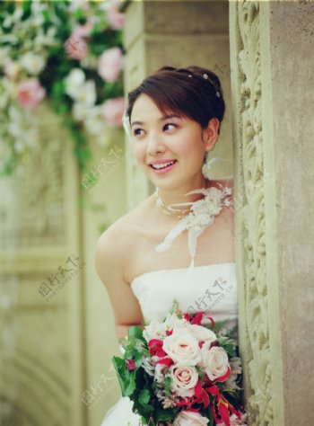 王杰的漂亮新娘图片