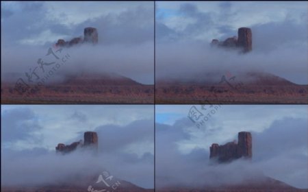 高原云雾素材图片