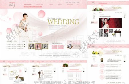 婚纱影楼网页图片