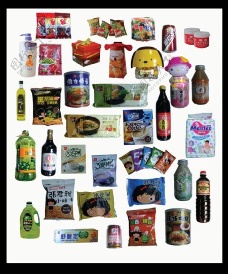 超市产品图片