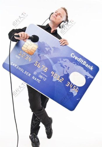 让信用卡说话图片