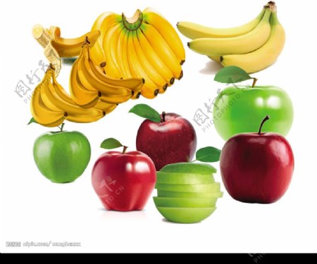 香蕉和苹果图片
