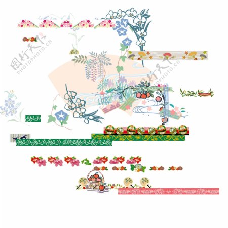 花边边条图片