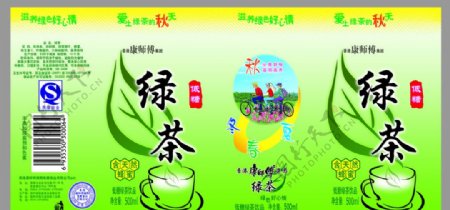 康师傅绿茶图片