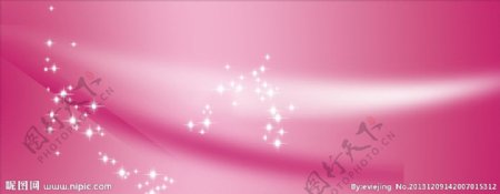 温馨粉色绸布背景图片
