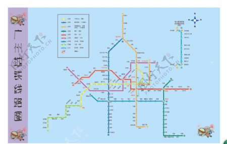 广州地铁线路图2014年图片