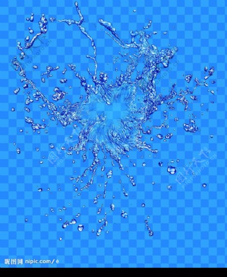 水系列PSD分层素材图片