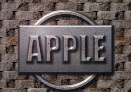 海报字体apple图片