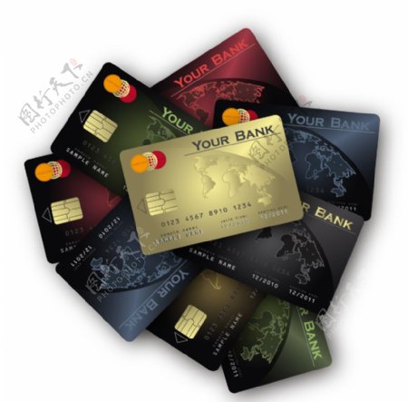 银行卡信用卡图片