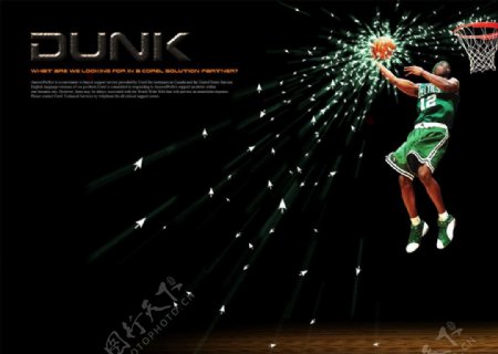 篮球球星创意前卫艺术图片