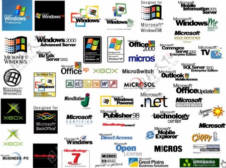 微软产品矢量图专辑图片