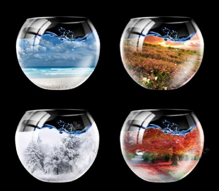 地球四季图片
