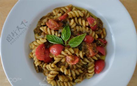 意大利茄子面餐饮美食