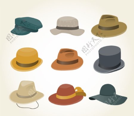 9款时尚帽子设计
