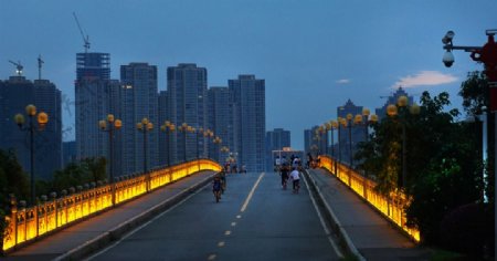 龙王港大桥夜景