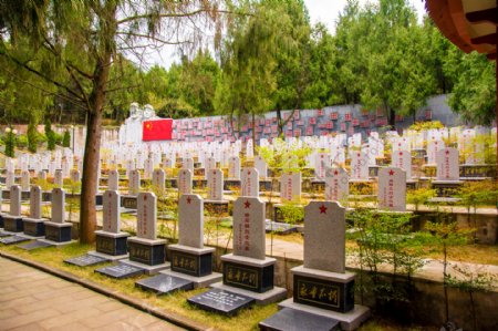 四川阆中古城红军纪念馆墓园