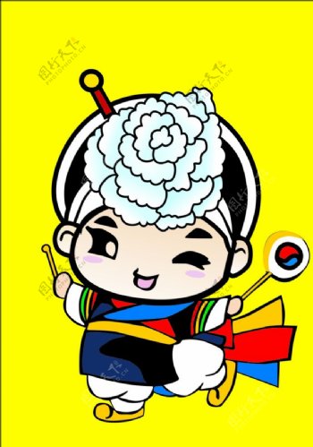 韩国卡通人