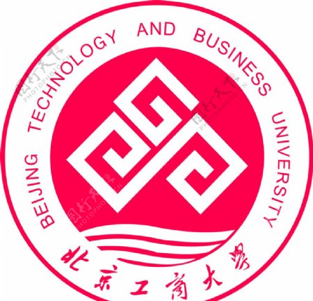 北京工商大学logo矢量图