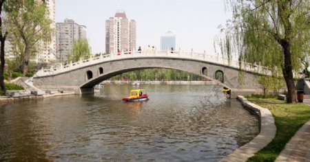 迎泽公园石拱桥