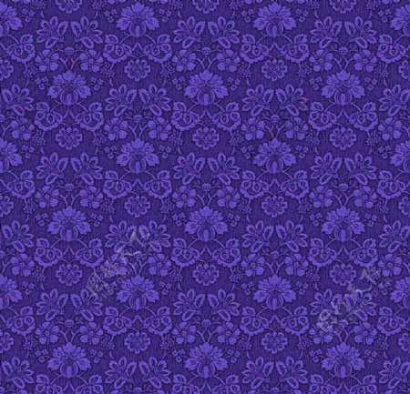紫色花纹图案背景