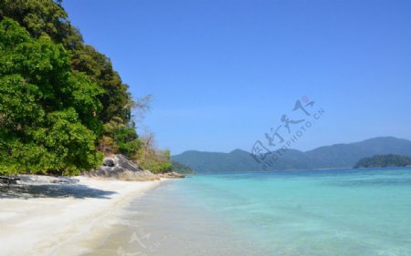 海滩泰国丽贝岛