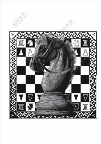 国际象棋矢量图下载