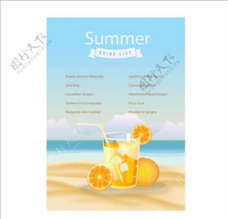 海滩橙汁手册