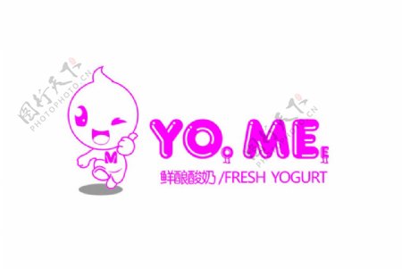yome酸奶logo