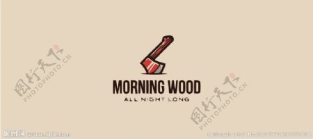 木头logo