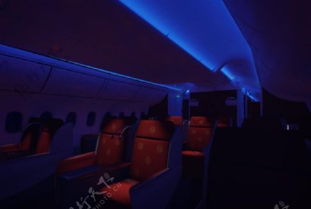787飞机睡眠灯光