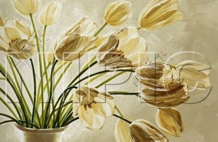 花卉油画7350厘米X70厘米