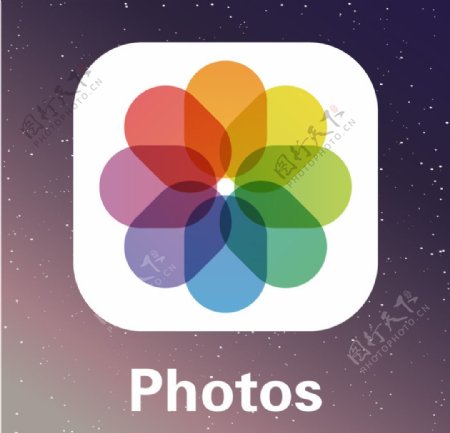 iPhone照片UI图标