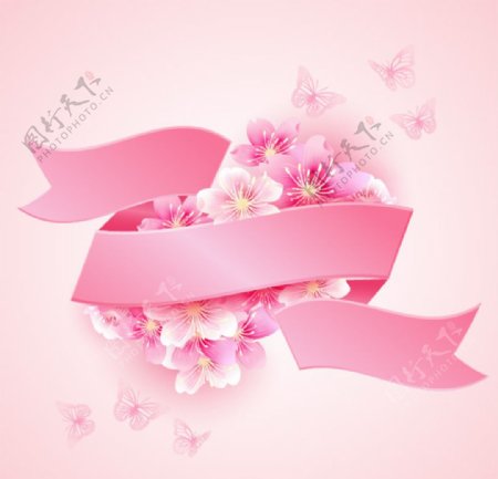 樱花粉红丝带