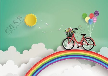 彩虹桥单车