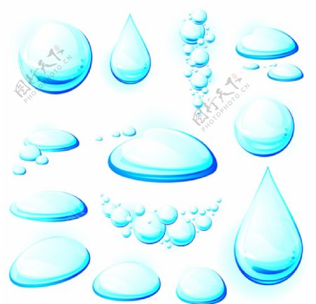 水滴矢量图