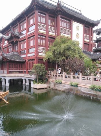 上海豫园城隍庙绿波廊