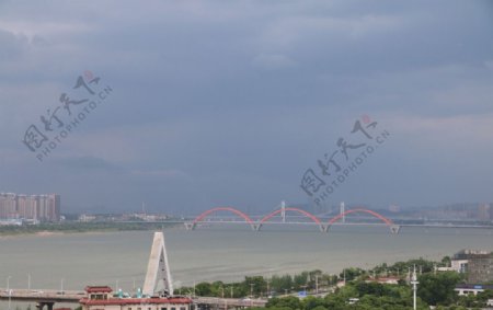 湘江风光之银盆岭大桥