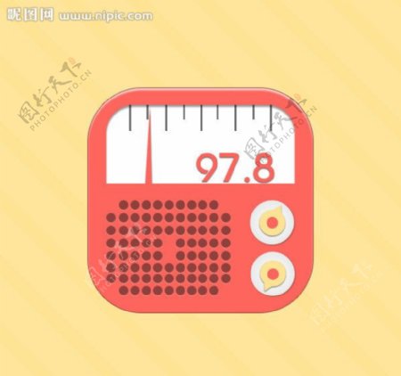 icon收音机图标