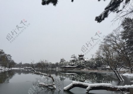 避暑山庄雪景